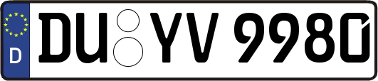 DU-YV9980