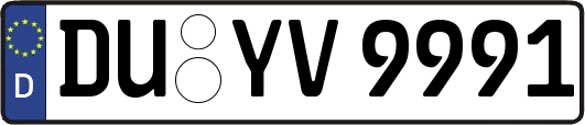 DU-YV9991
