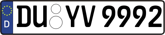 DU-YV9992