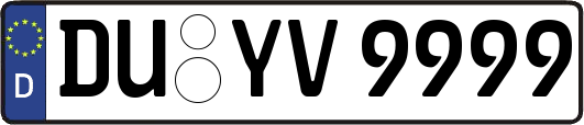 DU-YV9999