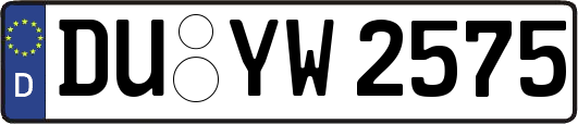 DU-YW2575