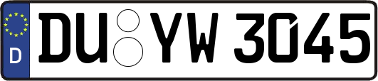 DU-YW3045