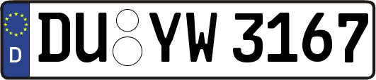 DU-YW3167