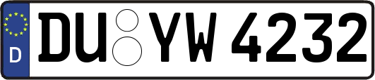 DU-YW4232