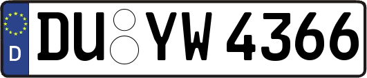 DU-YW4366