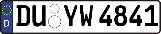 DU-YW4841