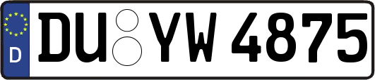 DU-YW4875
