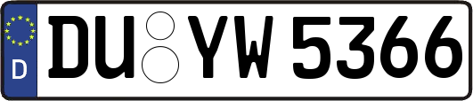 DU-YW5366