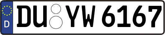 DU-YW6167