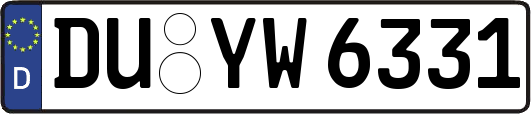 DU-YW6331