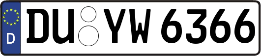 DU-YW6366