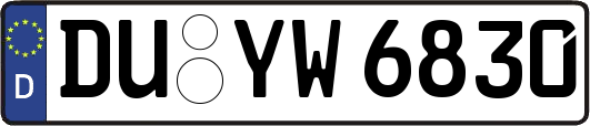 DU-YW6830