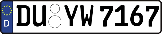 DU-YW7167