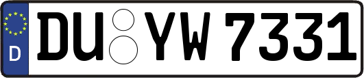 DU-YW7331