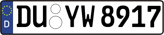 DU-YW8917