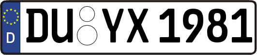 DU-YX1981