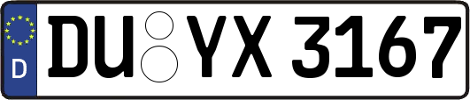 DU-YX3167