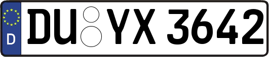 DU-YX3642