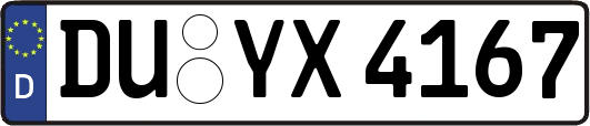 DU-YX4167