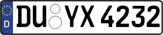 DU-YX4232