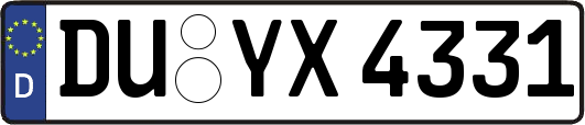 DU-YX4331
