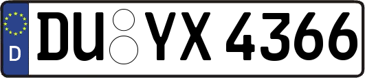 DU-YX4366