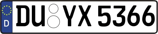 DU-YX5366