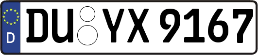 DU-YX9167