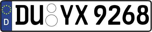 DU-YX9268