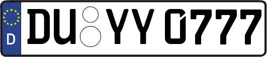 DU-YY0777