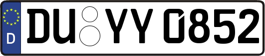 DU-YY0852