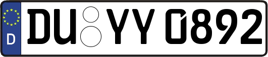 DU-YY0892