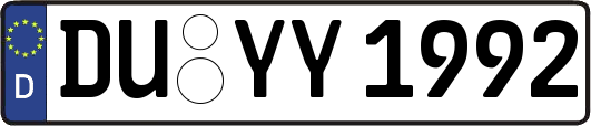 DU-YY1992
