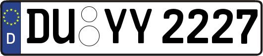DU-YY2227
