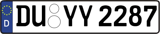 DU-YY2287
