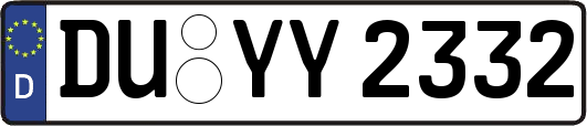 DU-YY2332