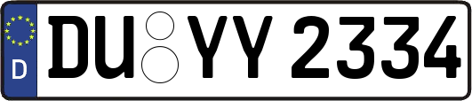 DU-YY2334