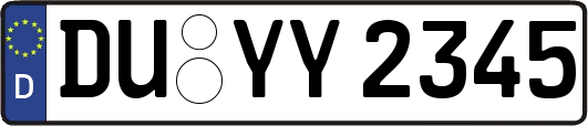 DU-YY2345