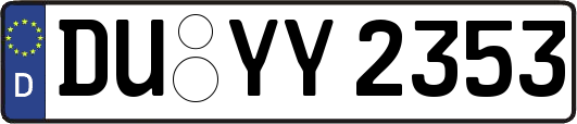 DU-YY2353
