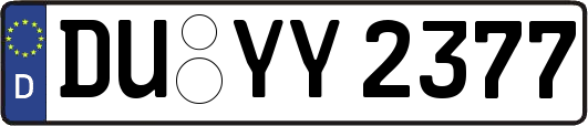 DU-YY2377