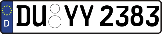 DU-YY2383