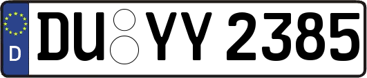 DU-YY2385