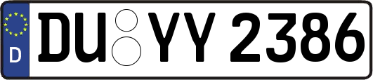 DU-YY2386