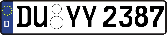 DU-YY2387