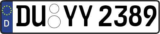 DU-YY2389