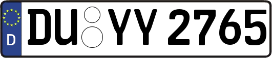 DU-YY2765