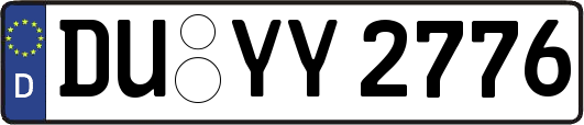 DU-YY2776