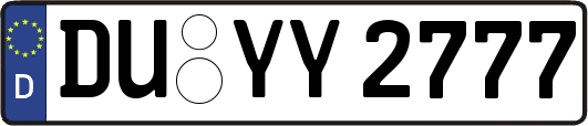 DU-YY2777