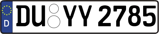 DU-YY2785