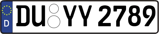 DU-YY2789